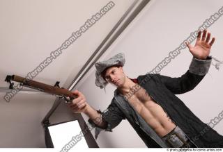  JACK PIRATE STANDING POSE WITH GUN #2